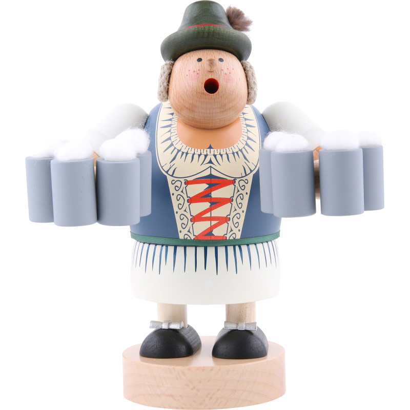 Räuchermännchen Wirtin - 21 cm