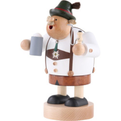 Räuchermännchen Bayer mit Bierkrug - 20 cm