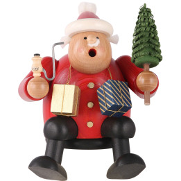 Räuchermännchen Kantenhocker Weihnachtsmann - 15 cm