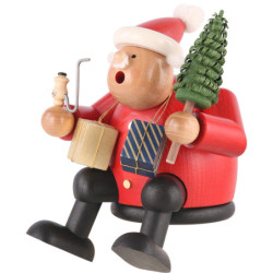 Smoker - Santa Claus - Shelf Sitter - 15 cm / 6 inch