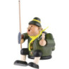 Räuchermännchen Angler - Kantenhocker - 18 cm