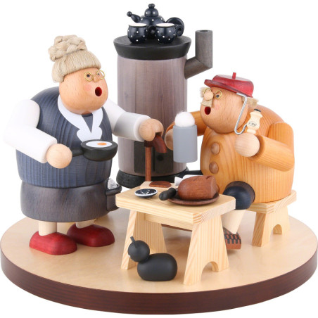 Räuchermännchen Bauernstube 3-teilig - 22 cm