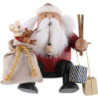 Räuchermännchen Weihnachtsmann - Kantenhocker - 16 cm