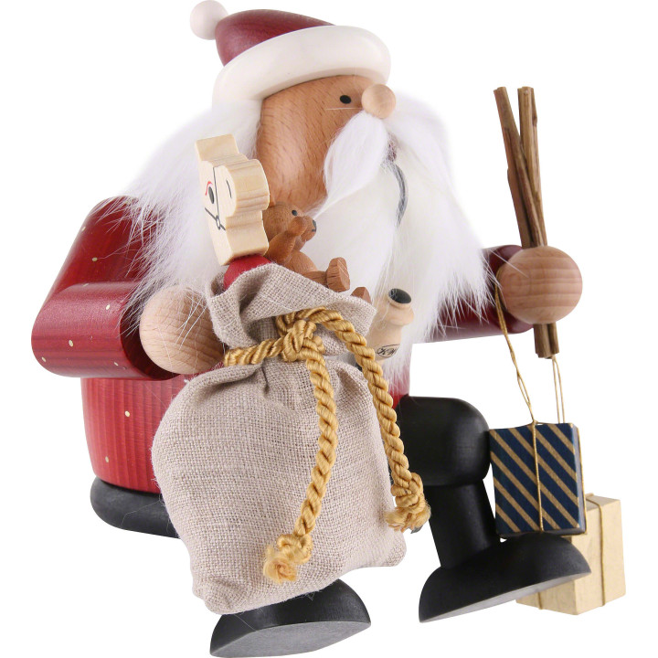 Smoker - Santa Claus - Shelf Sitter - 16 cm / 6 inch