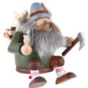 Räuchermännchen Holzfäller - Kantenhocker - 16 cm