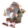 Räuchermännchen Holzfäller - Kantenhocker - 16 cm