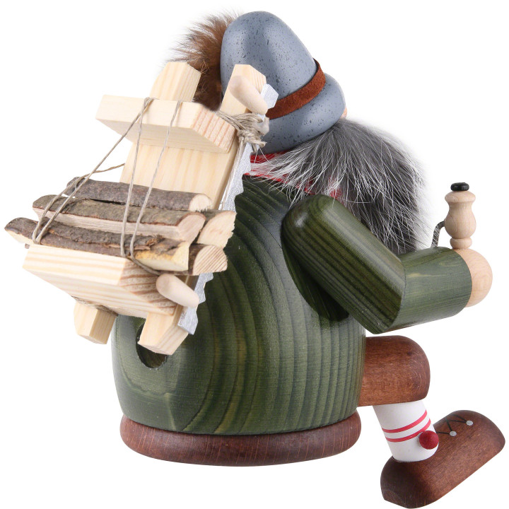 Smoker - Woodchopper - Shelf Sitter - 16 cm / 6 inch