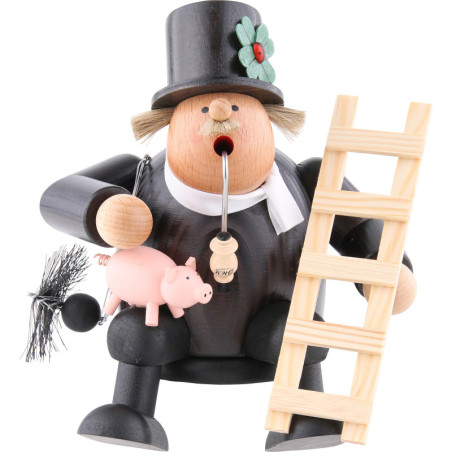 Smoker - Chimney Sweeper - Shelf Sitter - 16 cm / 6 inch