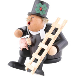 Smoker - Chimney Sweeper - Shelf Sitter - 16 cm / 6 inch