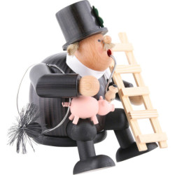 Smoker - Chimney Sweeper - Shelf Sitter - 16 cm / 6 inch