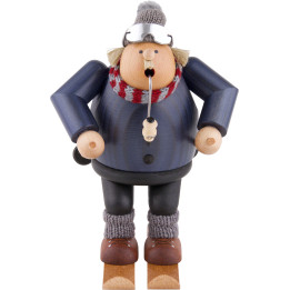 Räuchermännchen Abfahrtsläufer - 20 cm