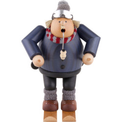 Räuchermännchen Abfahrtsläufer - 20 cm