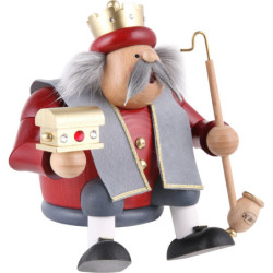 Räuchermännchen König Caspar - Kantenhocker - 17 cm