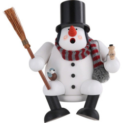 Smoker - Snowman - 17 cm / 7 inch