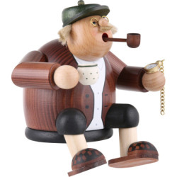 Räuchermännchen Opa - Kantenhocker - 15 cm
