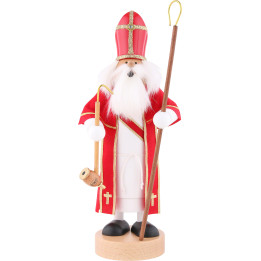 Räuchermännchen Heiliger St. Nikolaus - 28 cm