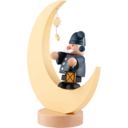 Räuchermännchen "Mann im Mond" - 23 cm