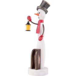Smoker - "Shabby Chic" - Snowman - 40 cm / 15.7 inch