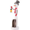 Smoker - "Shabby Chic" - Snowman - 40 cm / 15.7 inch