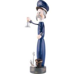 Smoker - "Shabby Chic" Captain - 40 cm / 15.7 inch