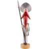 Smoker - "Shabby Chic" Knight - 43 cm / 16.9 inch
