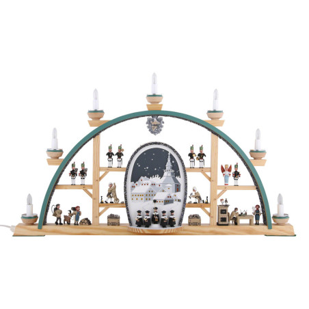 Candle Arch - Scenes From the German Erzgebirge - 72x41 cm / 28x16 inch