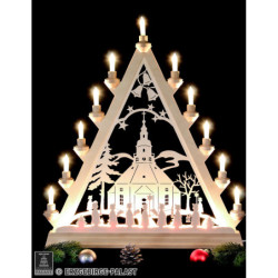 Lichterspitze Seiffener Kirche - 56 cm