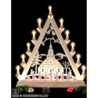 Lichterspitze Seiffener Kirche - 56 cm