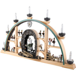 Candle Arch - Scenes From the German Erzgebirge - 73x41 cm / 28x16 inch