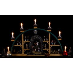 Candle Arch - Scenes From the German Erzgebirge - 73x41 cm / 28x16 inch