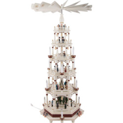 6-Tier Pyramid - Silent Night - 106 cm / 42 inch