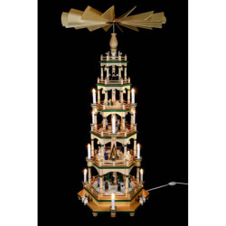 6-Tier Pyramid - Paradise - 106 cm / 42 inch