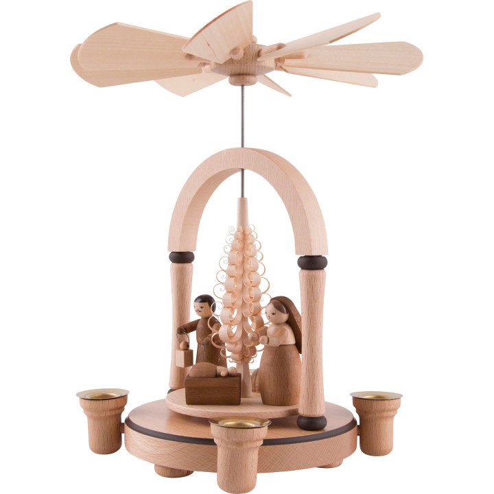 1-Tier Pyramid - Nativity - 23 cm / 8 inch