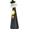 Figurine Caroler with star - 11 cm / 4.3 inch