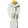 Figurine - Angel with Snow Crystal  - 11 cm / 4.3 inch