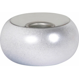 Friedensbote mit anthrazitem Swarovski-Herz - 8 cm