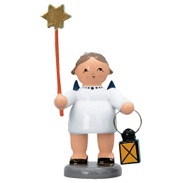 Angel with Star and Lantern - 5 cm / 2 inch