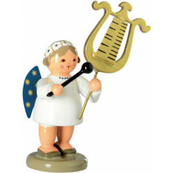 Engel with Bell Lyra - 5 cm / 2 inch