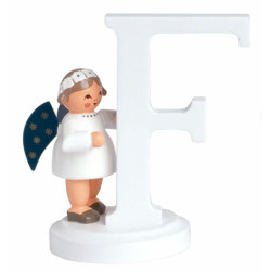 Angel Letter "F" - 7 cm / 2.8 inch
