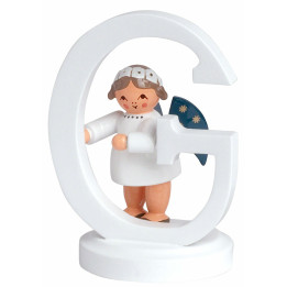 Angel Letter "G" - 7 cm / 2.8 inch