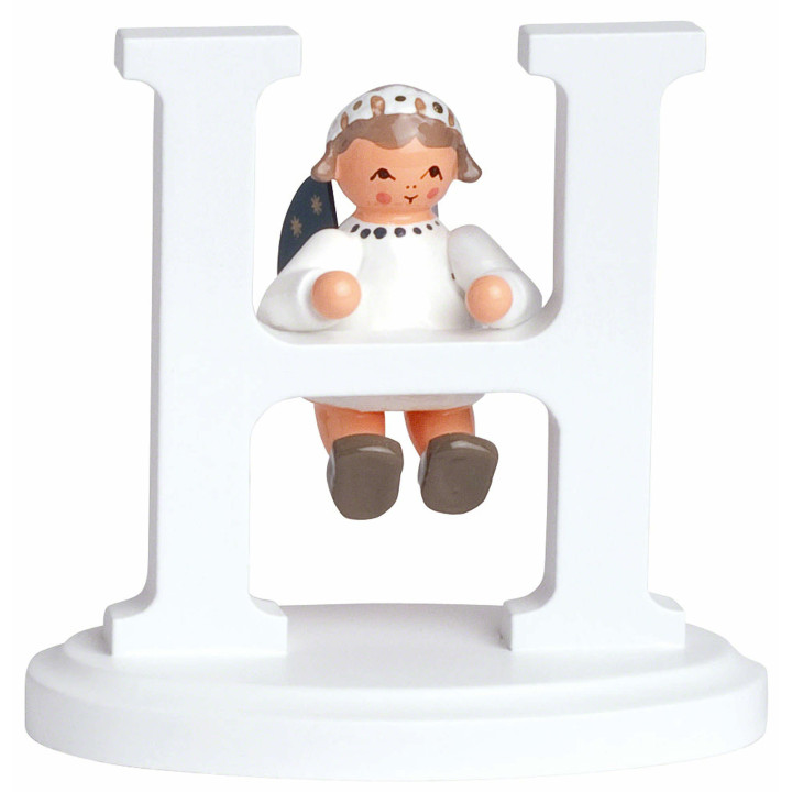 Angel Letter "H" - 7 cm / 2.8 inch
