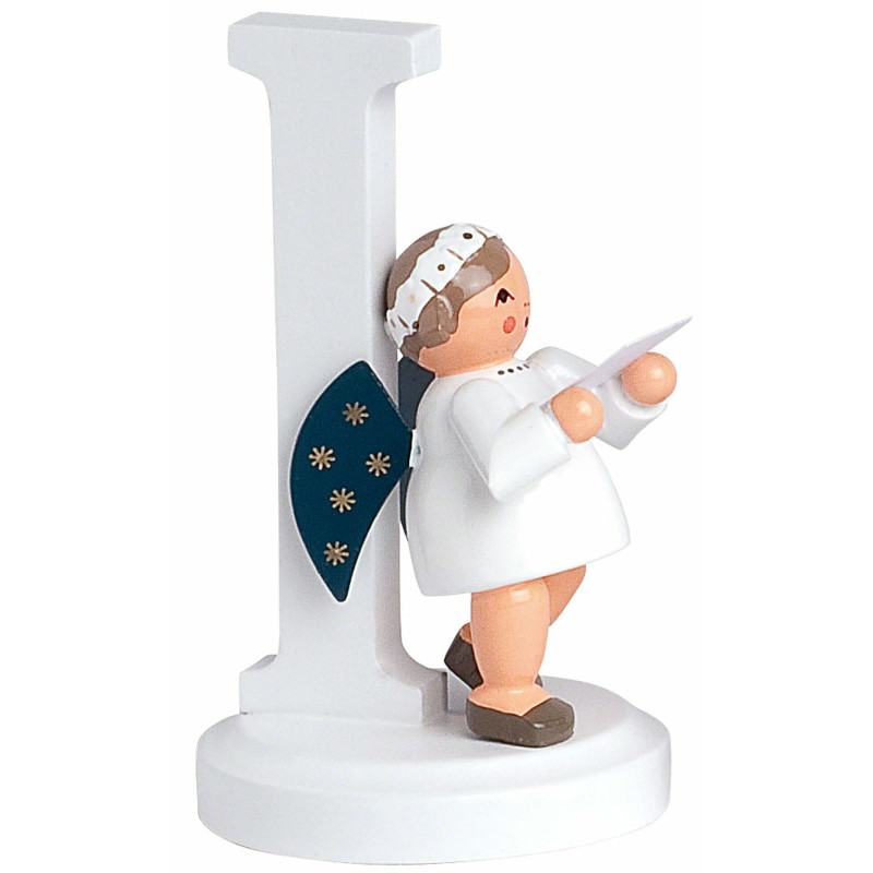 Angel Letter "I" - 7 cm / 2.8 inch