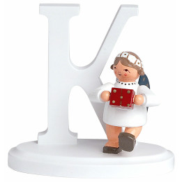 Angel Letter "K" - 7 cm / 2.8 inch