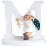 Angel Letter "M" - 7 cm / 2.8 inch