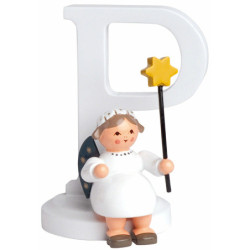 Engelbuchstabe "P" - 7 cm