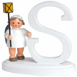 Engelbuchstabe "S" - 7 cm