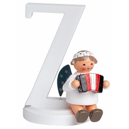 Angel Letter "Z" - 7 cm / 2.8 inch