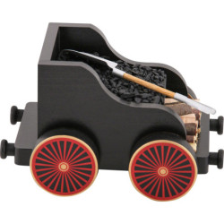 Tender Eisenbahnwagen - 19x12x13 cm