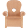 Sessel für Kantenhocker - 16 cm
