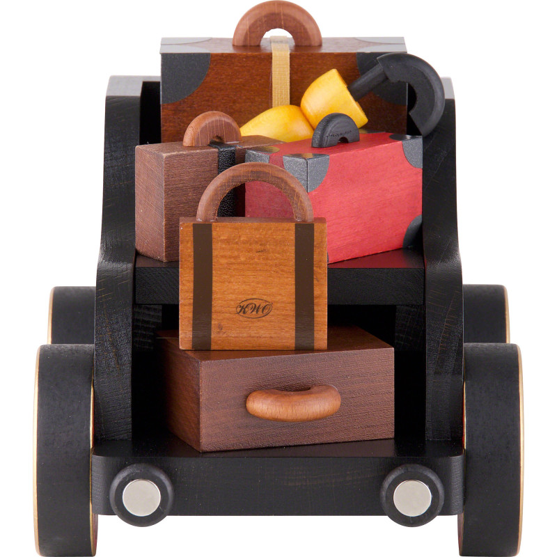 Gepäckwagen für Eisenbahn - 19x13x13 cm